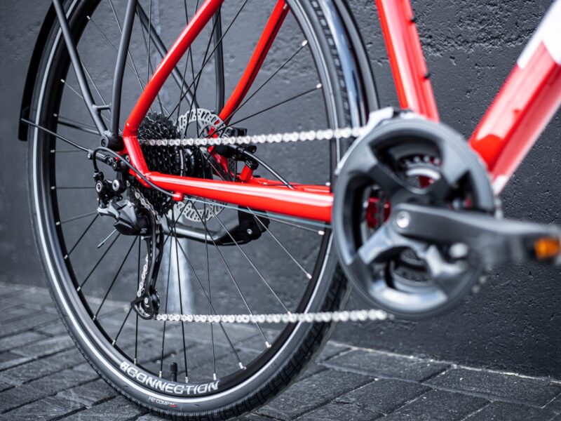 TREK Dual Sport 2 EQ; rozmiar: M; kolor: Viper Red